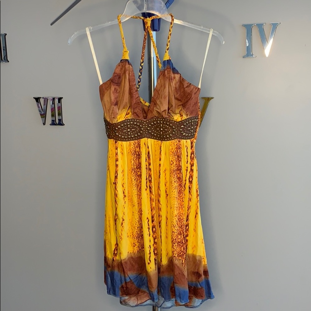Sky Roped Straps Dress